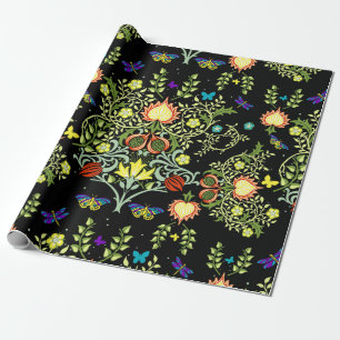 Papel De Presente William Morris Floral