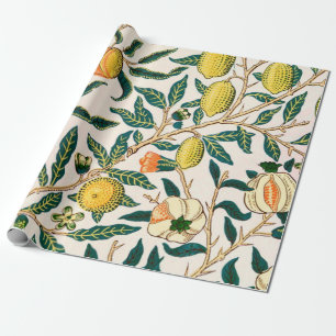 Papel De Presente William Morris Fruta E Pomegranato