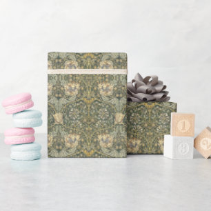 Papel De Presente William Morris Honeysuckle Design