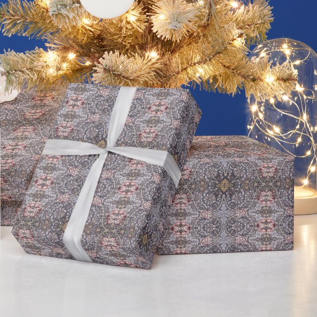 Papel De Presente William Morris Honeysuckle Design (Feriados)