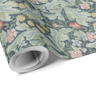 Papel De Presente William Morris Leicester deixa o cravo das flores