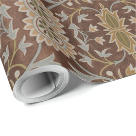 Papel De Presente William Morris Little Flower Carpet Wrappaper