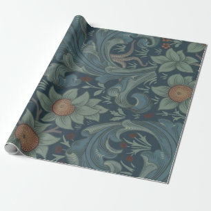 Papel De Presente William Morris Orchard Pattern Art