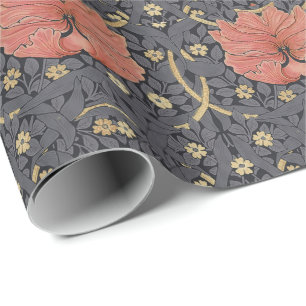 Papel De Presente William Morris Pimpernel Vintage Wrapping