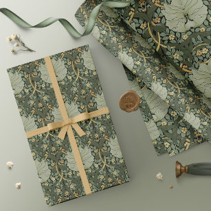Papel De Presente William Morris Pimpernel Vintage Wrapping