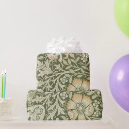 Papel De Presente William Morris Wrapping Paper do século XIX