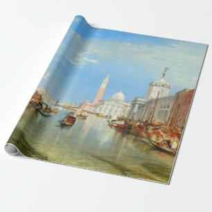 Papel De Presente William Turner - Veneza, A Dogana e San Giorgio