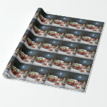 Papel De Presente Winter Chihuahua Caravan Christmas Adventure<br><div class="desc">Adotar a magia de uma noite de inverno nevada enquanto uma caravana desliza graciosamente através da paisagem iluminada pela lua. A beleza serena da neve escutadora e o brilho encantador da lua criam uma cena cativante,  prometendo uma aventura inesquecível de Natal cheia de calor,  alegria e memórias queridas.</div>