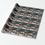 Papel De Presente Winter Rottweiler Caravan Christmas Adventure<br><div class="desc">Adotar a magia de uma noite de inverno nevada enquanto uma caravana desliza graciosamente através da paisagem iluminada pela lua. A beleza serena da neve escutadora e o brilho encantador da lua criam uma cena cativante,  prometendo uma aventura inesquecível de Natal cheia de calor,  alegria e memórias queridas.</div>