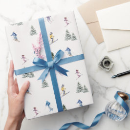 Papel De Presente WINTER SLOPES Holiday