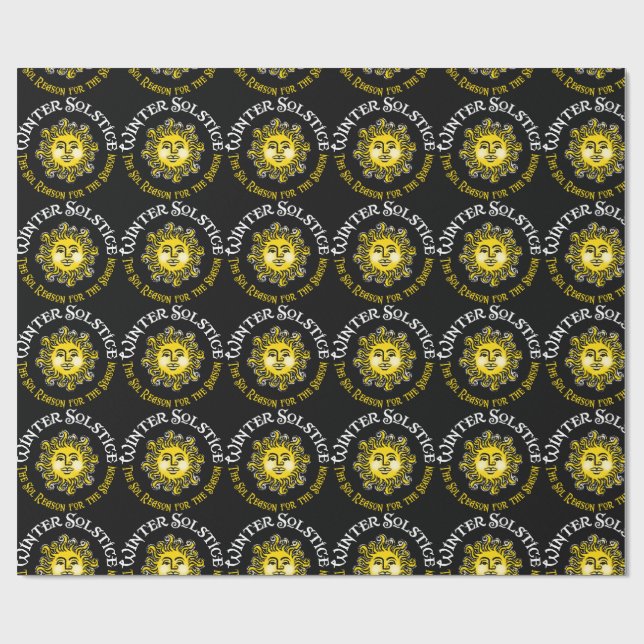 Papel De Presente WINTER SOLSTICE: The Sol reason for the season - (Aberto)