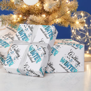 Papel De Presente Winter Wonderland Customize