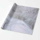 Papel De Presente Wintry Road Trees Snow Christmas<br><div class="desc">Wintry Road Trees Snow O Papel De Molho De Natal</div>