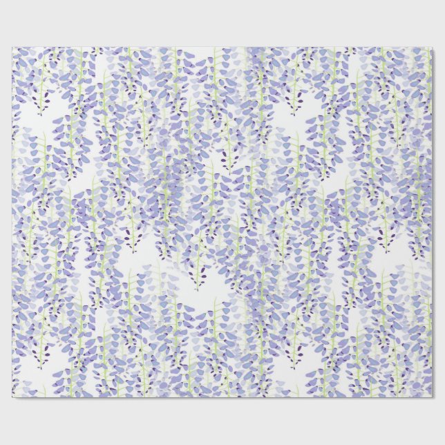 Papel De Presente Wisteria Wrapping Paper (Aberto)