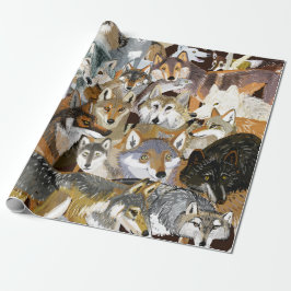 Papel De Presente Wolves of the World puzzle