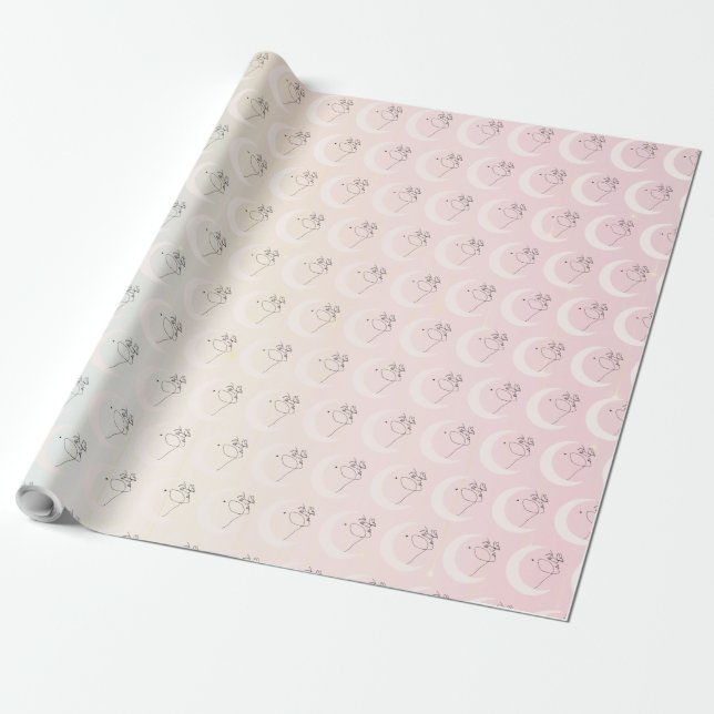 Papel De Presente Woman (Desenrolado)