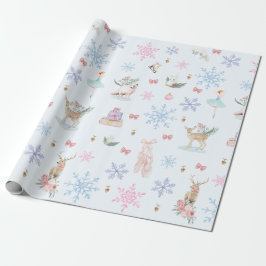 Papel De Presente Wonderland