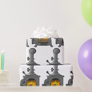 Papel De Presente Wood Burner Stove