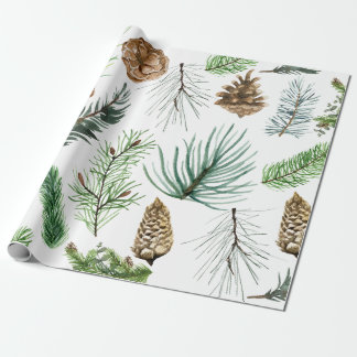 Papel De Presente Woodland Christmas