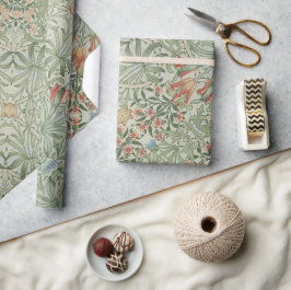 Papel De Presente Woodland Weeds John Dearle Vintage Flowers Foliage