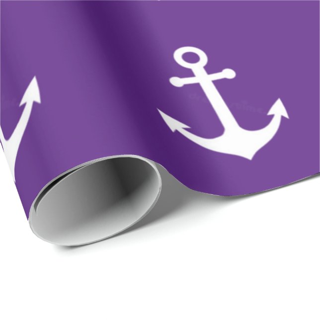 Papel De Presente Wraping Paper Anchor (Ponta do rolo)