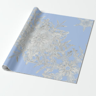 PAPEL DE PRESENTE WRAPPING DE NATAL WILSON BENTLEY SNOWFLAKS