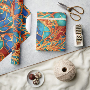 Papel De Presente Wrapping Enchantments n3