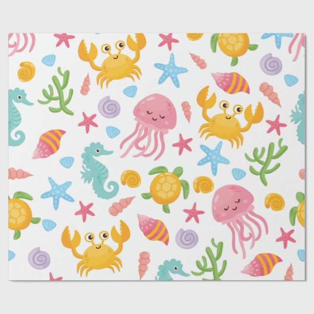 Papel De Presente Wrapping Paper (Aberto)