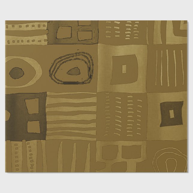 Papel De Presente Wrapping Paper (Aberto)