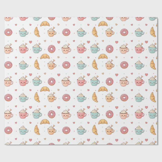 Papel De Presente Wrapping Paper (Aberto)