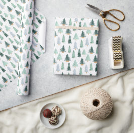Papel De Presente Wrapping Paper - Christmas Pattern