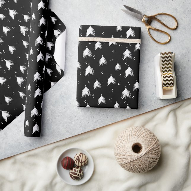 Papel De Presente Wrapping Paper - Christmas Pattern (Artesanato)