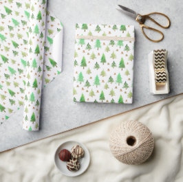 Papel De Presente Wrapping Paper - Christmas Pattern