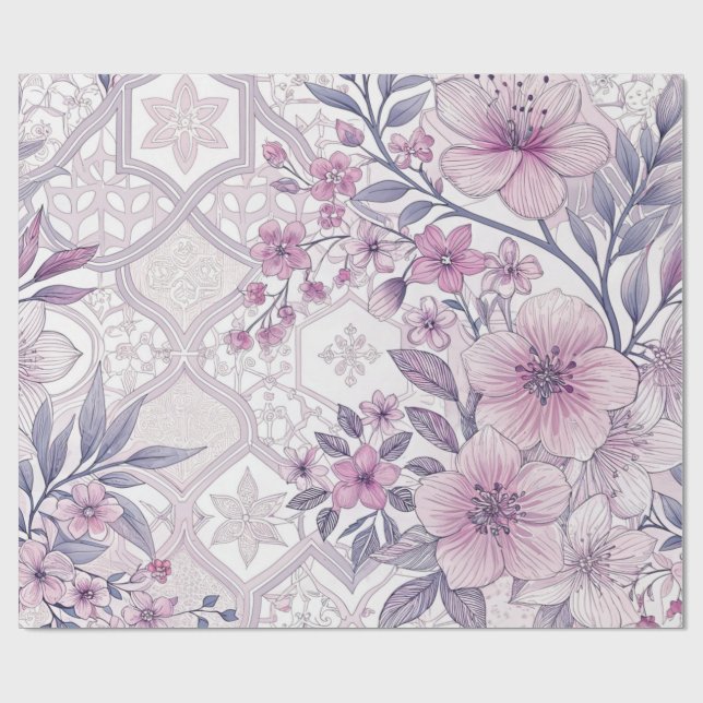 Papel De Presente Wrapping Paper-Eid Mubarak Wrapping Paper (Aberto)