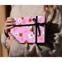 Papel De Presente Wrapping Paper Spooky Halloween