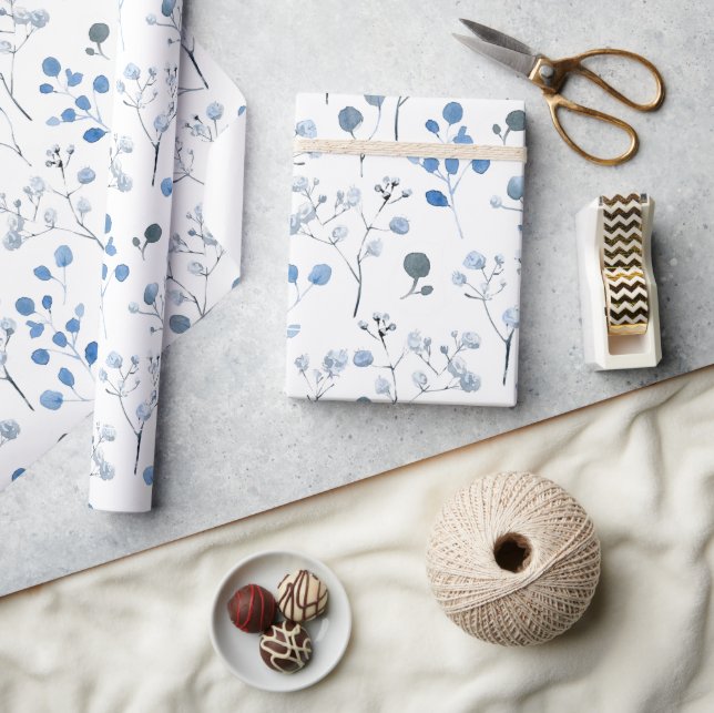 Papel De Presente Wrapping Paper - Winter Pattern (Artesanato)