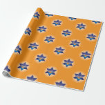 Papel De Presente WTW_Menorah Dogs_Happy Hanukkah_Star de David<br><div class="desc">É um embrulho! Você é uma estrela! Nosso Wags To Wish Menorah Dogs Happy Hanukkah - papel personalizável de embrulho de presente - apresenta oito vovós e um grande cão "shamus" tudo em forma de um menorah, sentado em frente a uma janela desejando em uma estrela de David, dentro a...</div>