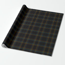Papel De Presente Xadrez Arco-íris