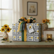 xadrez búfalo girassol "Casa"  