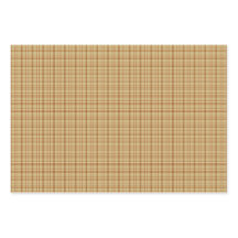 Papel de Presente Xadrez Burgundy Carmel Clássico