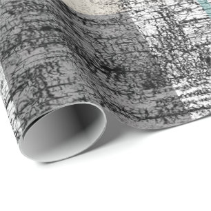 Papel De Presente Xadrez de Nascimento Latido de Árvore Natureza Cin