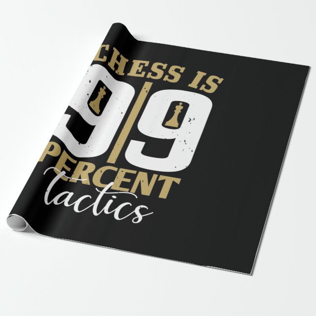 Papel De Presente Xadrez É 99% Tático (Desenrolado)