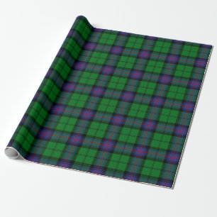 Papel De Presente Xadrez escocesa Clan Armstrong Tartan