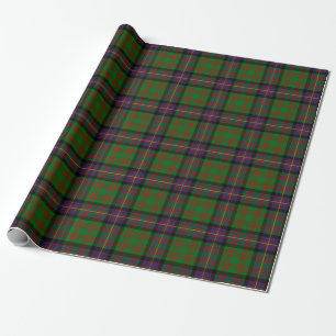Papel De Presente Xadrez Escocesa Clan Cochrane Tartan