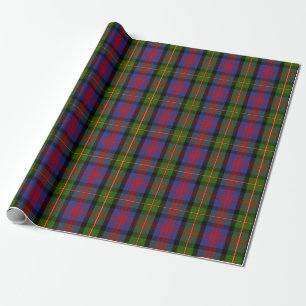 Papel De Presente Xadrez Escocesa Clan MacLennan Tartan