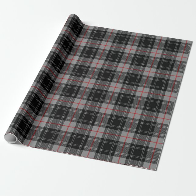 Papel De Presente Xadrez Escocesa Clan Moffat Tartan (Desenrolado)
