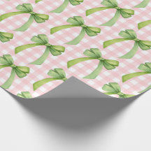 Papel de Presente Xadrez Rosa