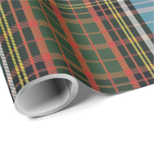 Papel De Presente Xadrez Rustic Anderson Natal Classic Tartan