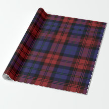 Xadrez Tartan Red Purple Holiday Rustic