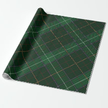 Xadrez Tartan Walsh Padrão Verde de Natal